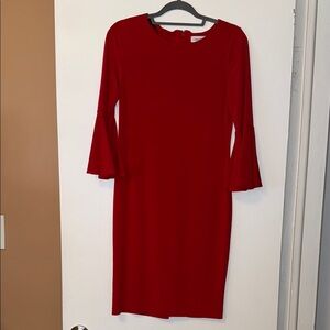 Calvin Klein Red Dress